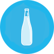 Icono botella